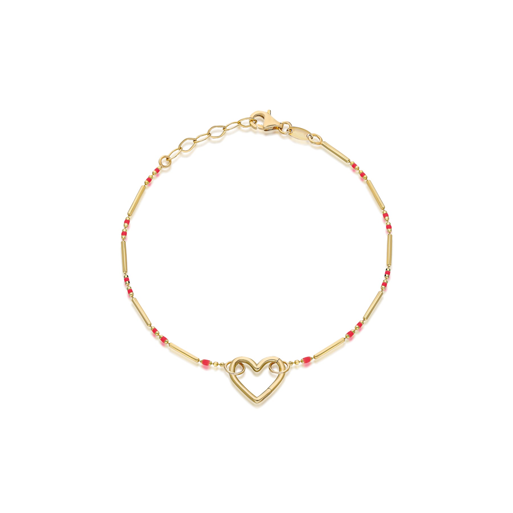 Wishful Red Charm Bracelet