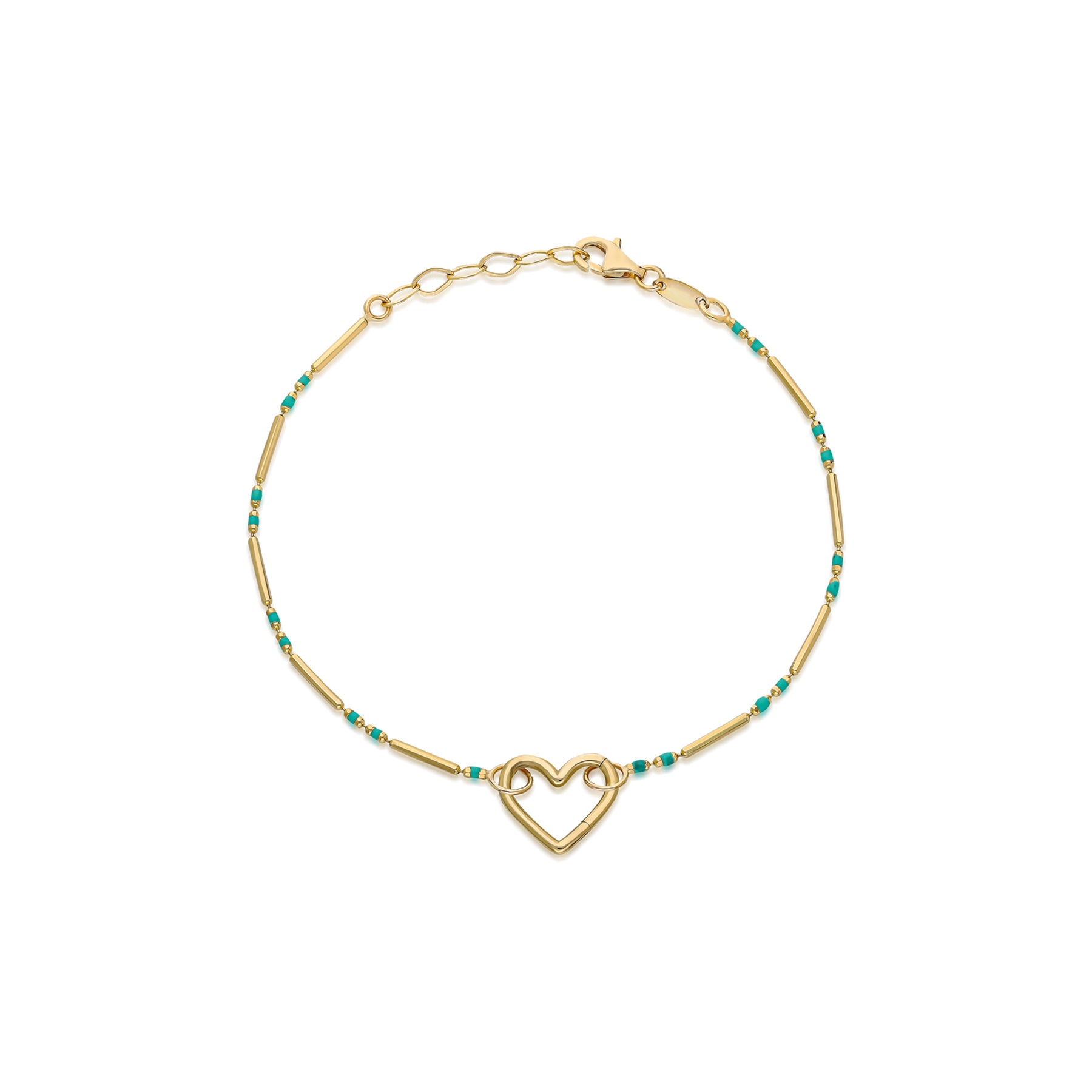 Wishful Turquoise Charm Bileklik