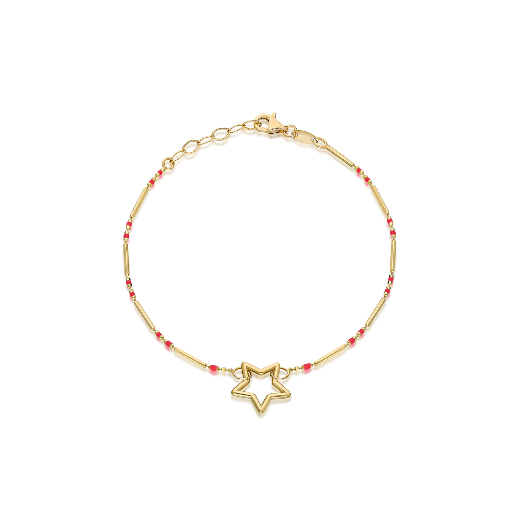 Wishful Red Charm Bracelet