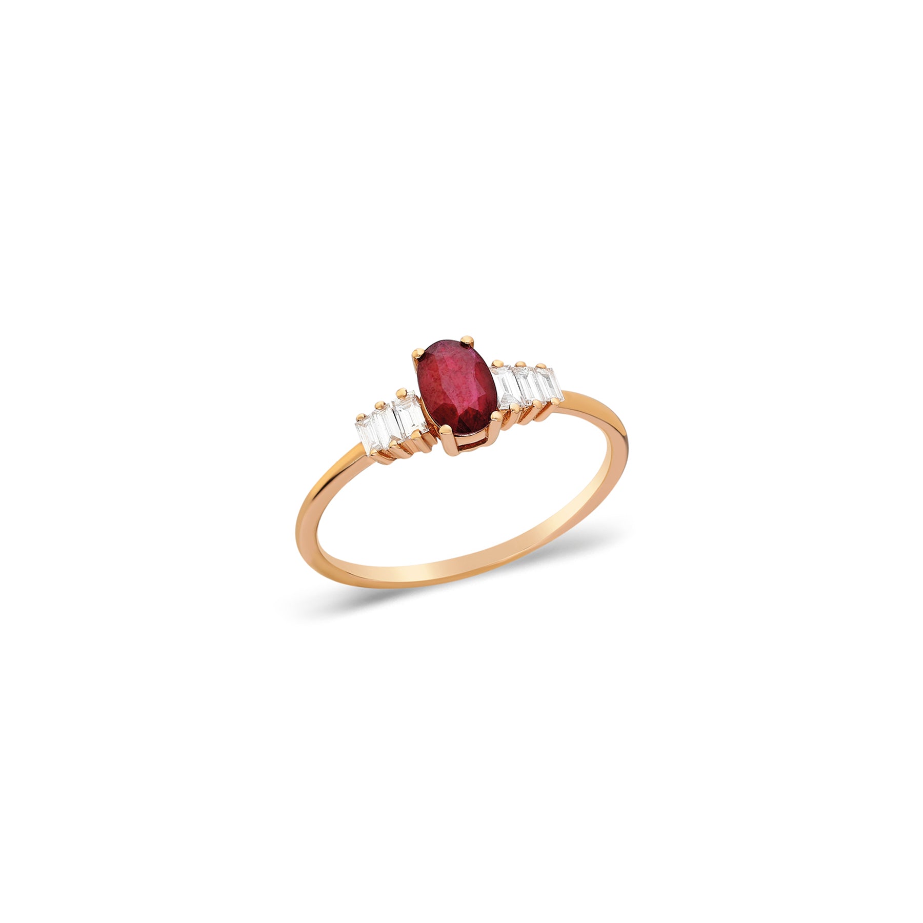 Aurora Ruby Ring