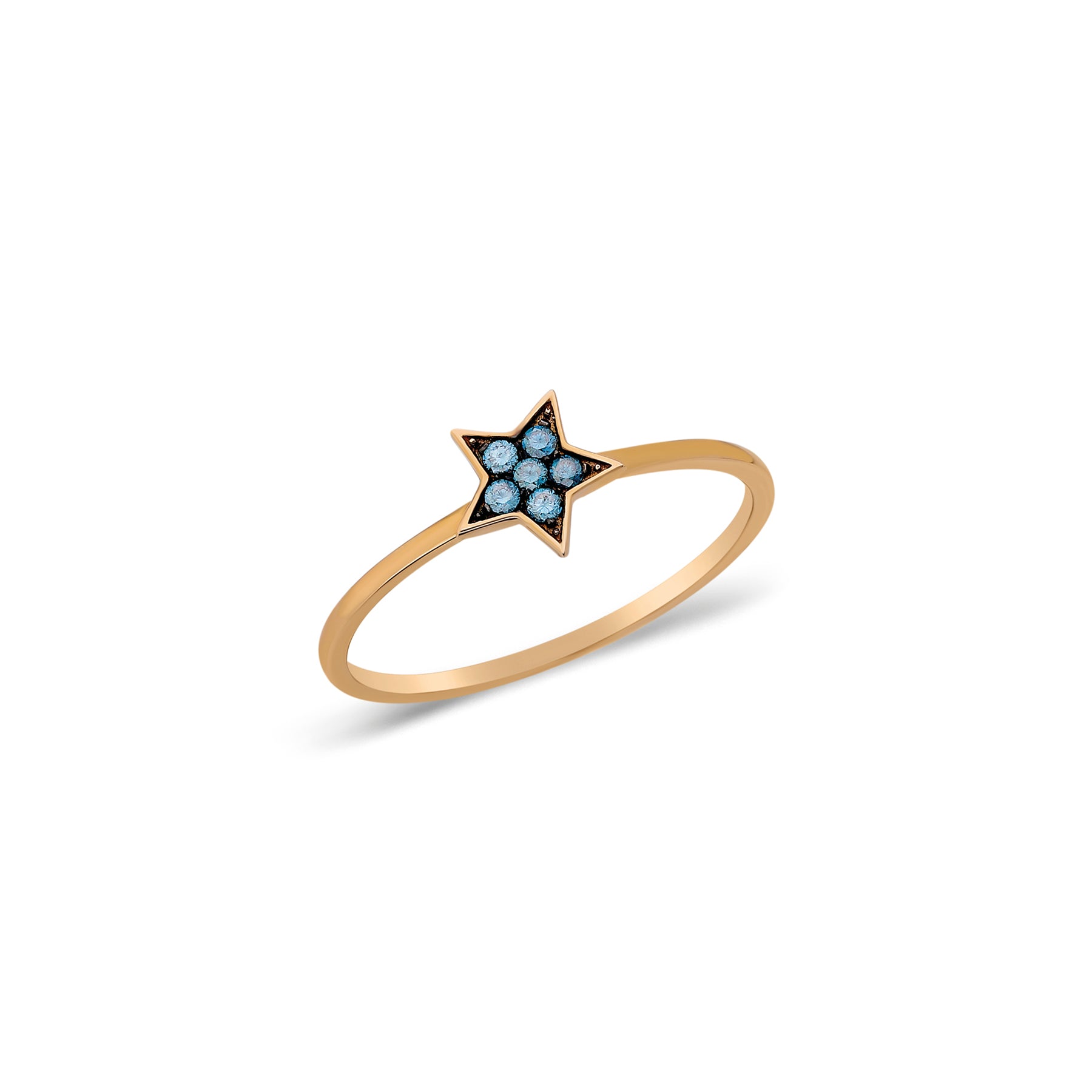 Blue Star Ring