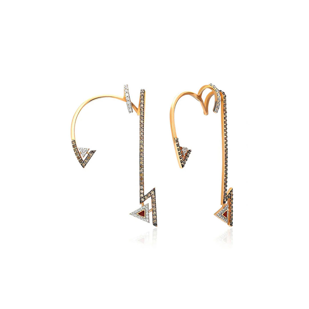 HeartAngle Earrings