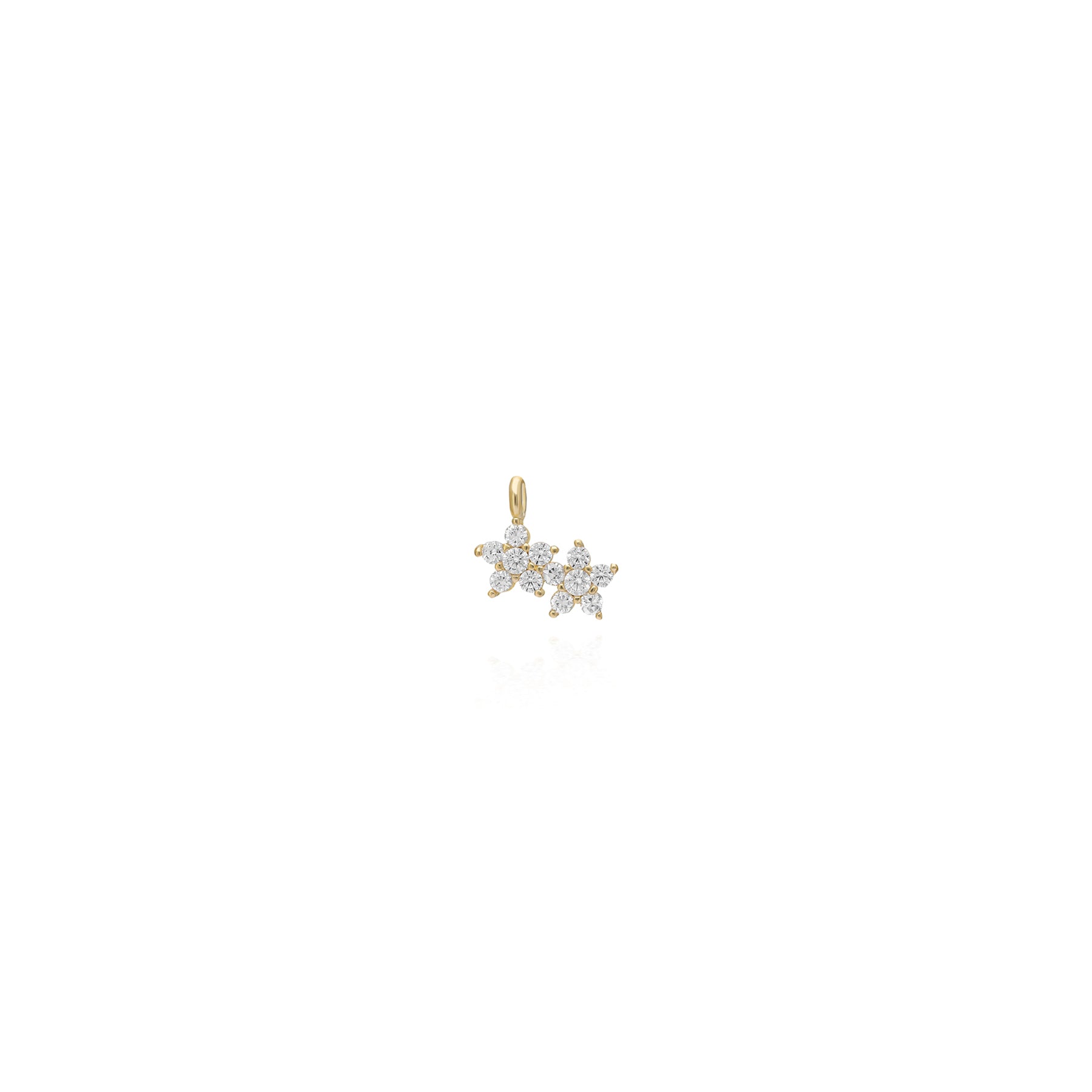 Twin Star Charm