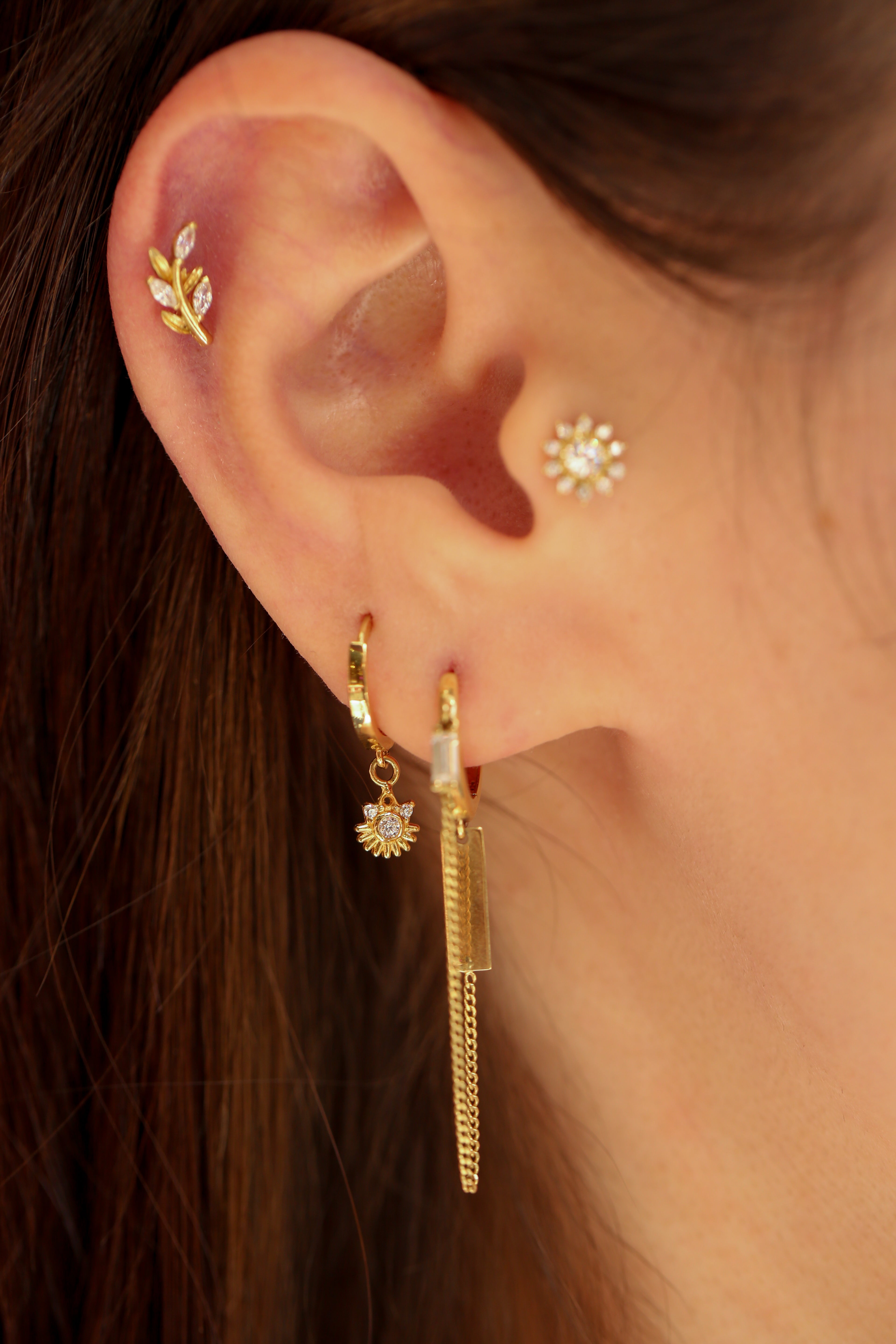 Crown Earrings