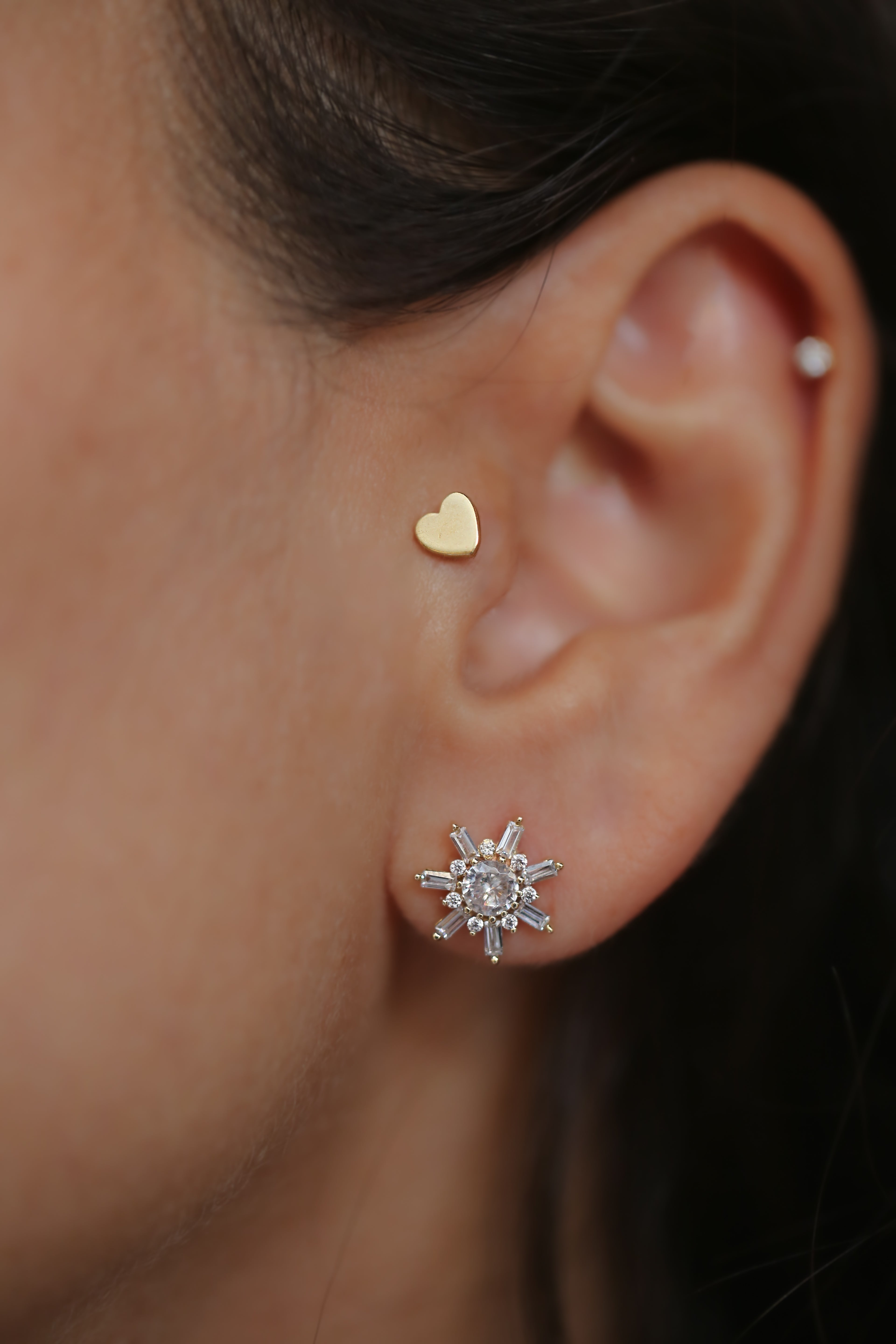 Sunflower Dia Earring