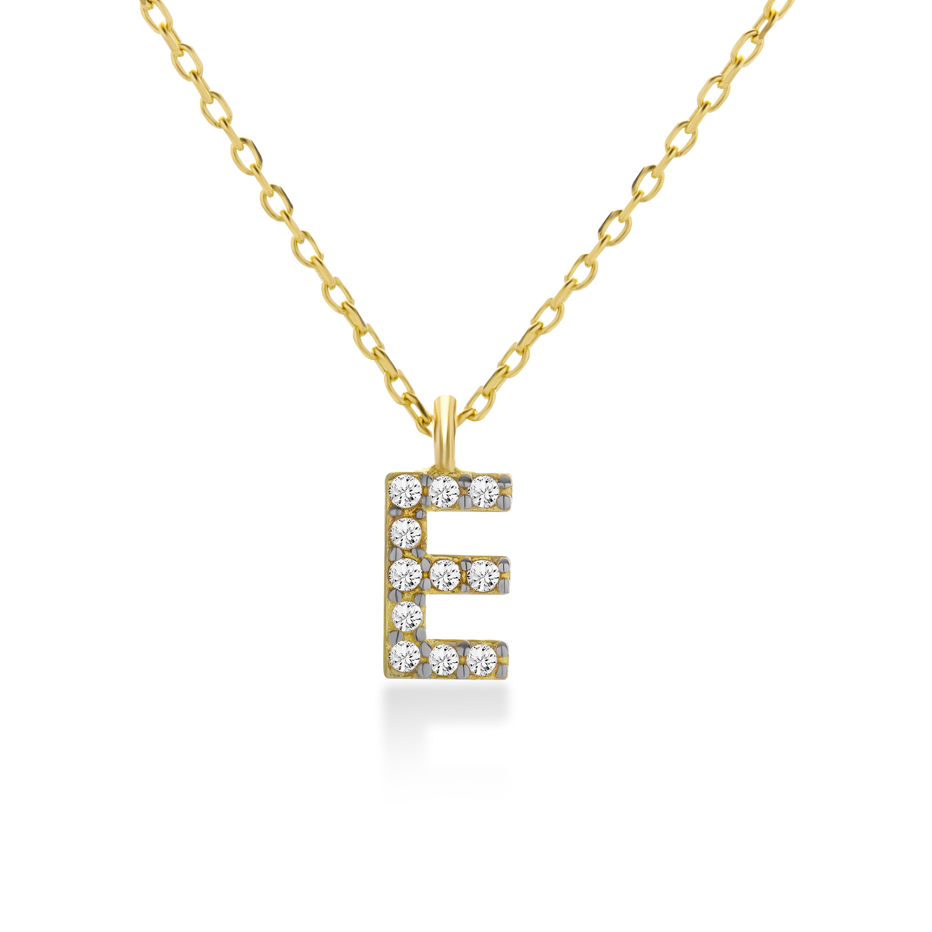 Letter E Necklace