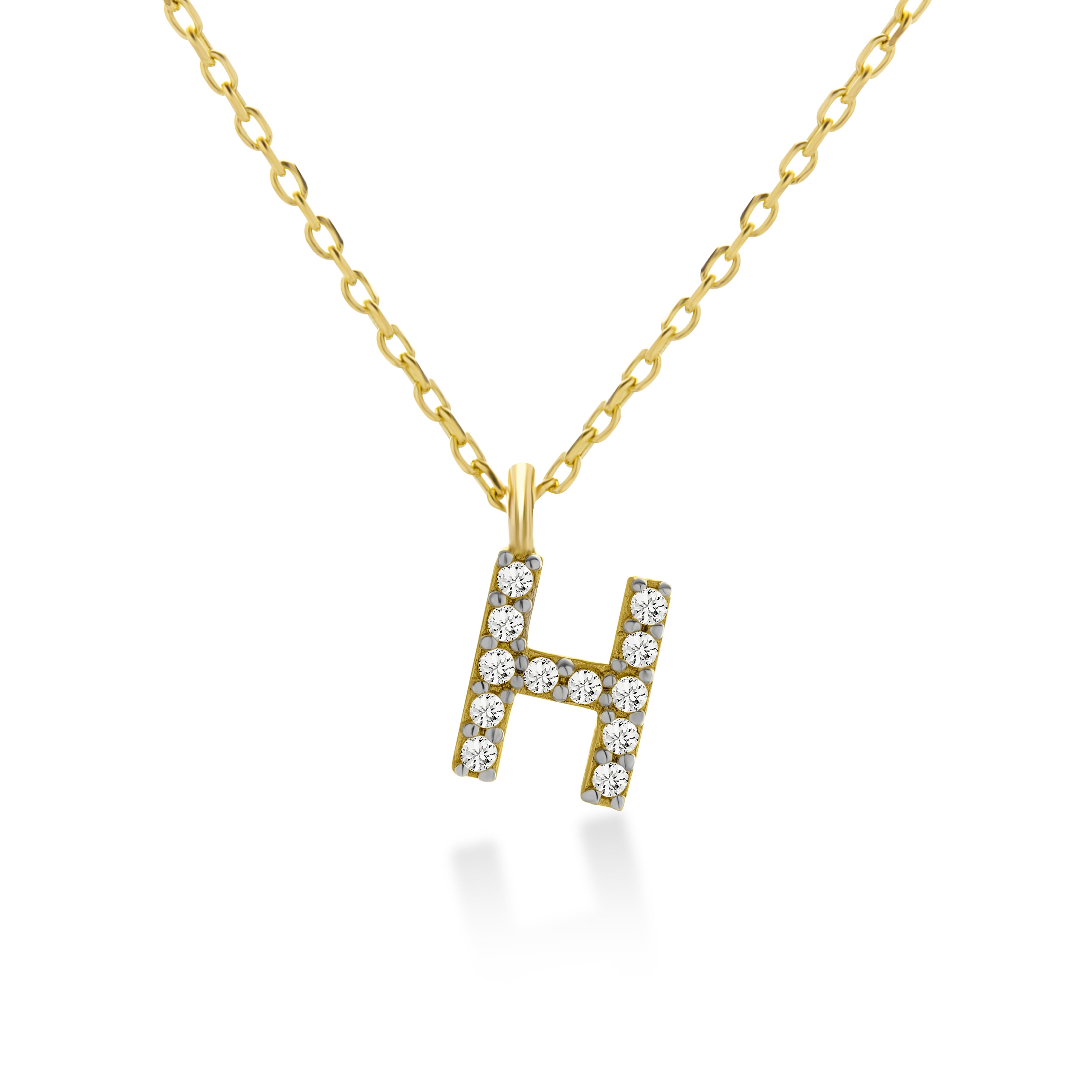 Letter H Necklace