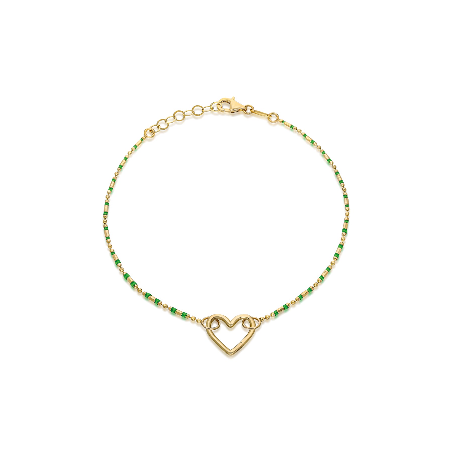 Wishful Green Charm Bileklik