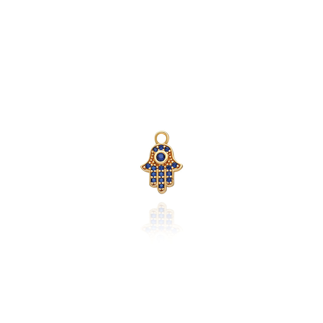 Fatima's Hand Blue Charm